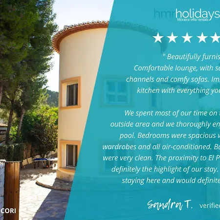Zacorri - Hmr Holidays Moraira Villa