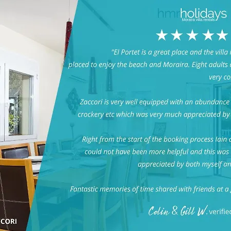 Zacorri - Hmr Holidays Moraira *