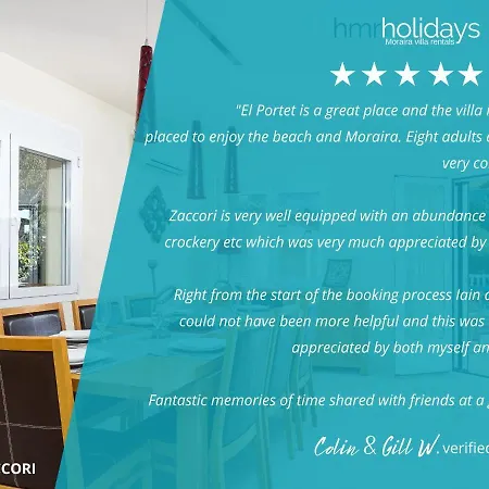 Zacorri - Hmr Holidays Moraira *