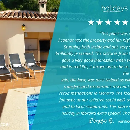 Zacorri - Hmr Holidays Moraira Вилла